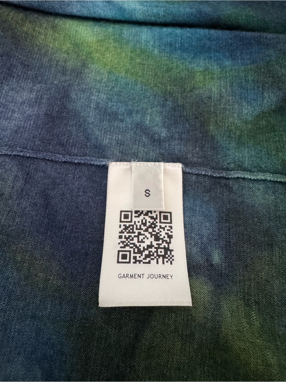 Gabriela Hearst Cashmere Silk 2 Pc Set XS/S Blue Green Tie Dye Cardigan Tank - Picture 4 of 16